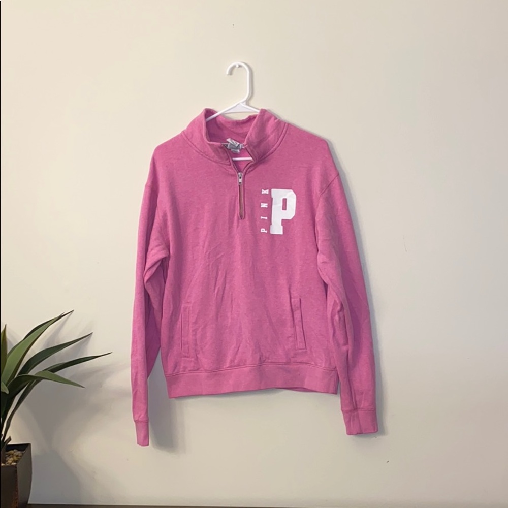 VS Pink Half Zip
